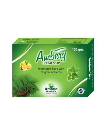 Ambery Herbal Soap – Pack of 2