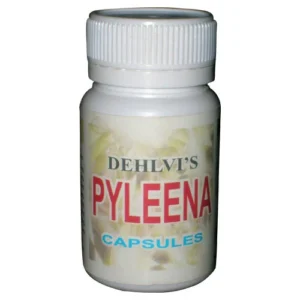 Dehlvi Pyleena Capsules bottle – Unani herbal capsules for piles