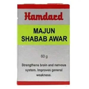 Hamdard Majun Shabab Awar 60g pack – Unani majoon for brain and nerves