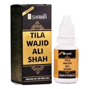 New Shama Tila Wajid Ali Shah 15ml bottle – Unani herbal oil for men