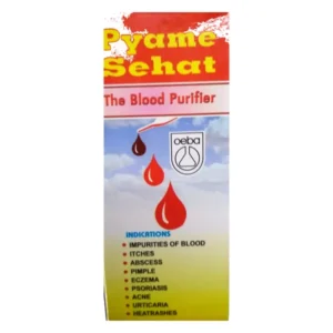 Pyame Sehat box by Oeba India – Unani blood purifier syrup