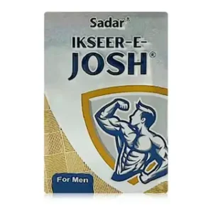 Sadar Dawakhana Ikseer Josh 40 tablets box – Unani tablets for men