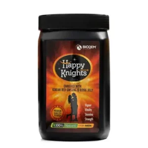 Bioqem Pharma Happy Knights Prash 125g jar - Unani herbal prash for men